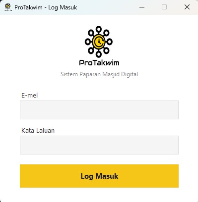 ProTakwim Login